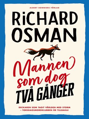 cover image of Mannen som dog två gånger